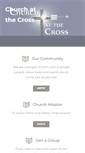 Mobile Screenshot of churchatthecrosshouston.org
