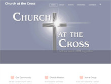 Tablet Screenshot of churchatthecrosshouston.org